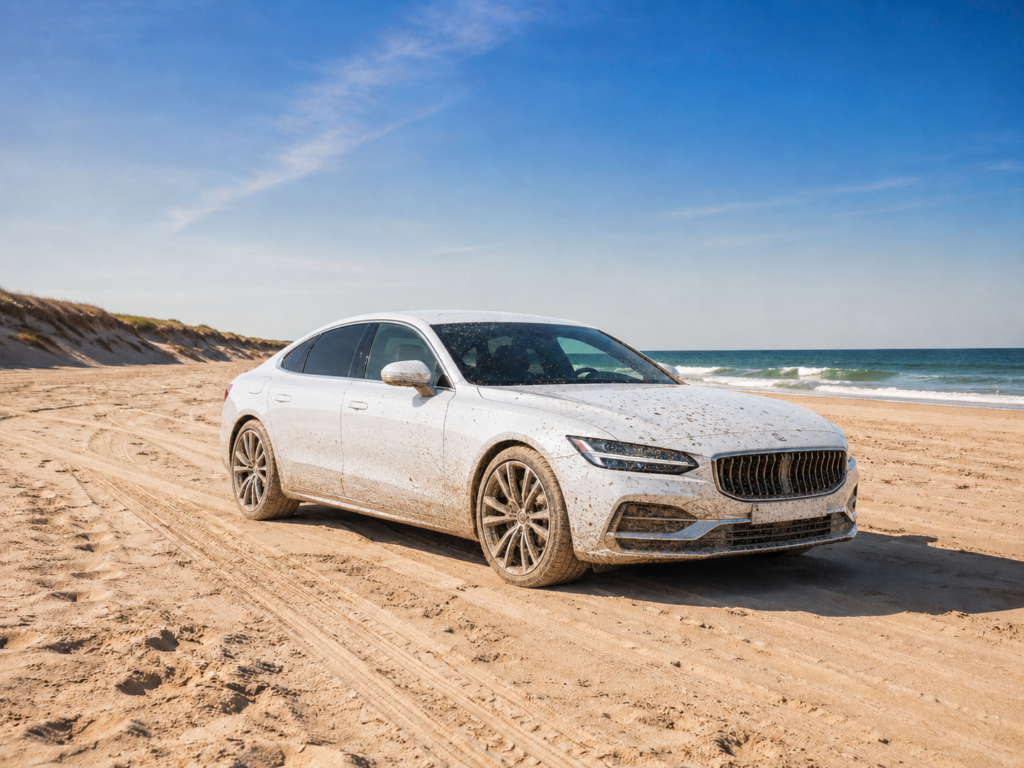 auto spiaggia