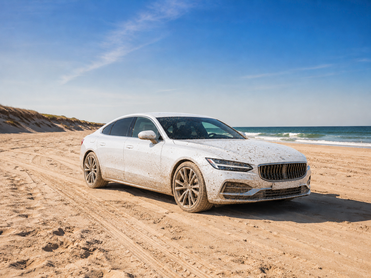 auto spiaggia